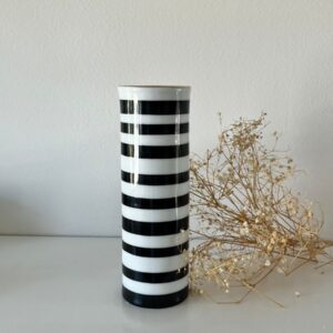 Vaso tubo (G) Listrado P&B