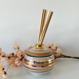 Difusor listrado colorido